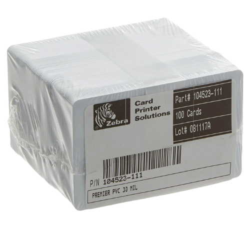 tarjetas pvc zebra 104523 111 tarjetas pvc zebra 104523 111